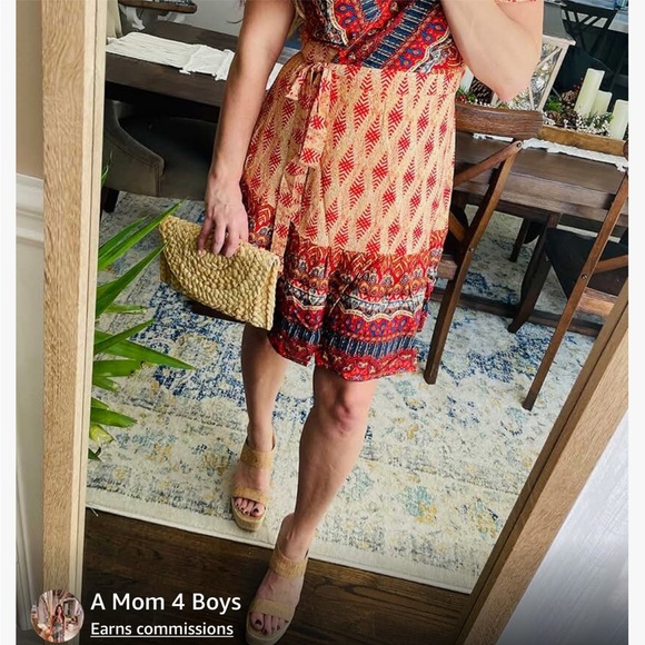 AMAZON Orange Straw Rattan Woven Medium Envelope Clutch Bag Purse Wallet Magnet - Picture 14 of 16